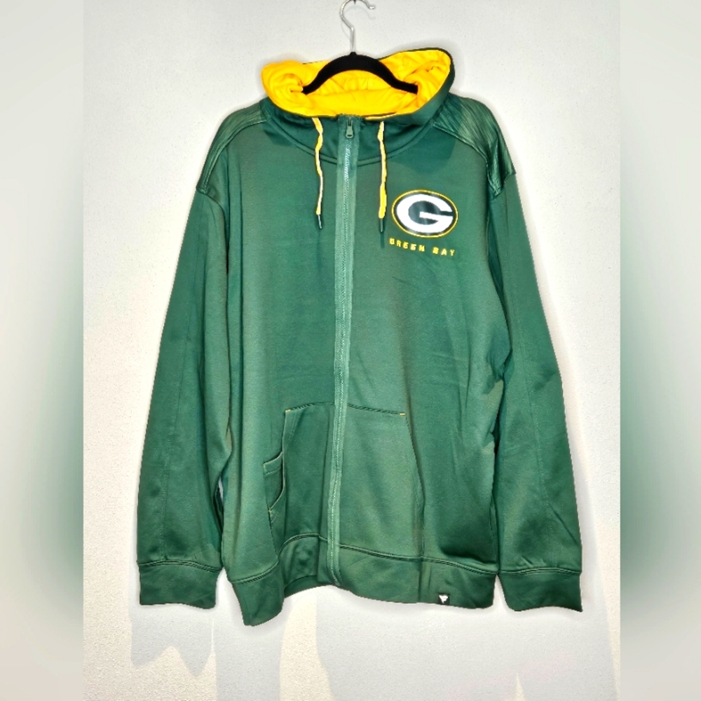 Fanatics full Zip packers hoidie